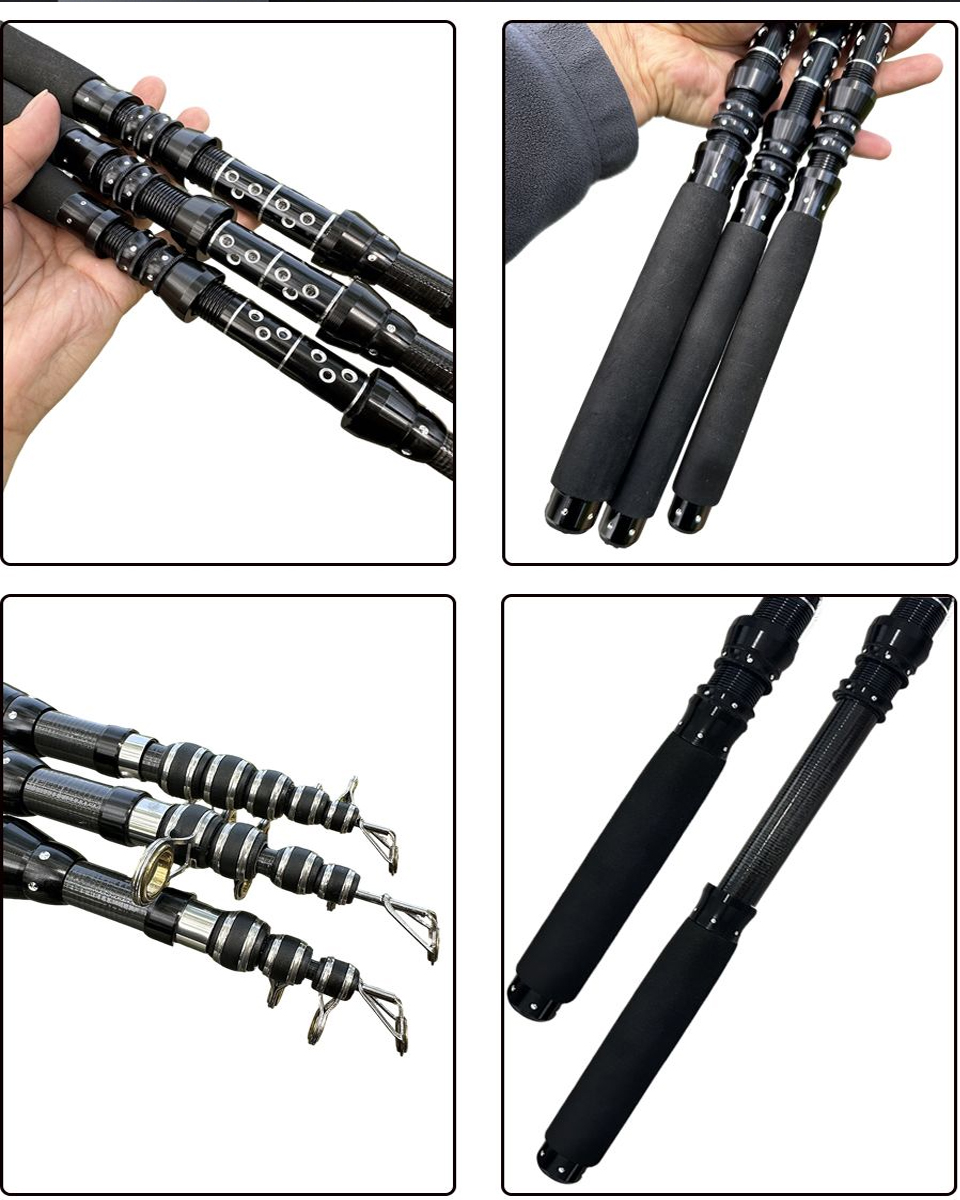 1.8/2.1/2.4/2.7/3.0M Telescopi - Fishing Rod Surf ulasan dan harga
