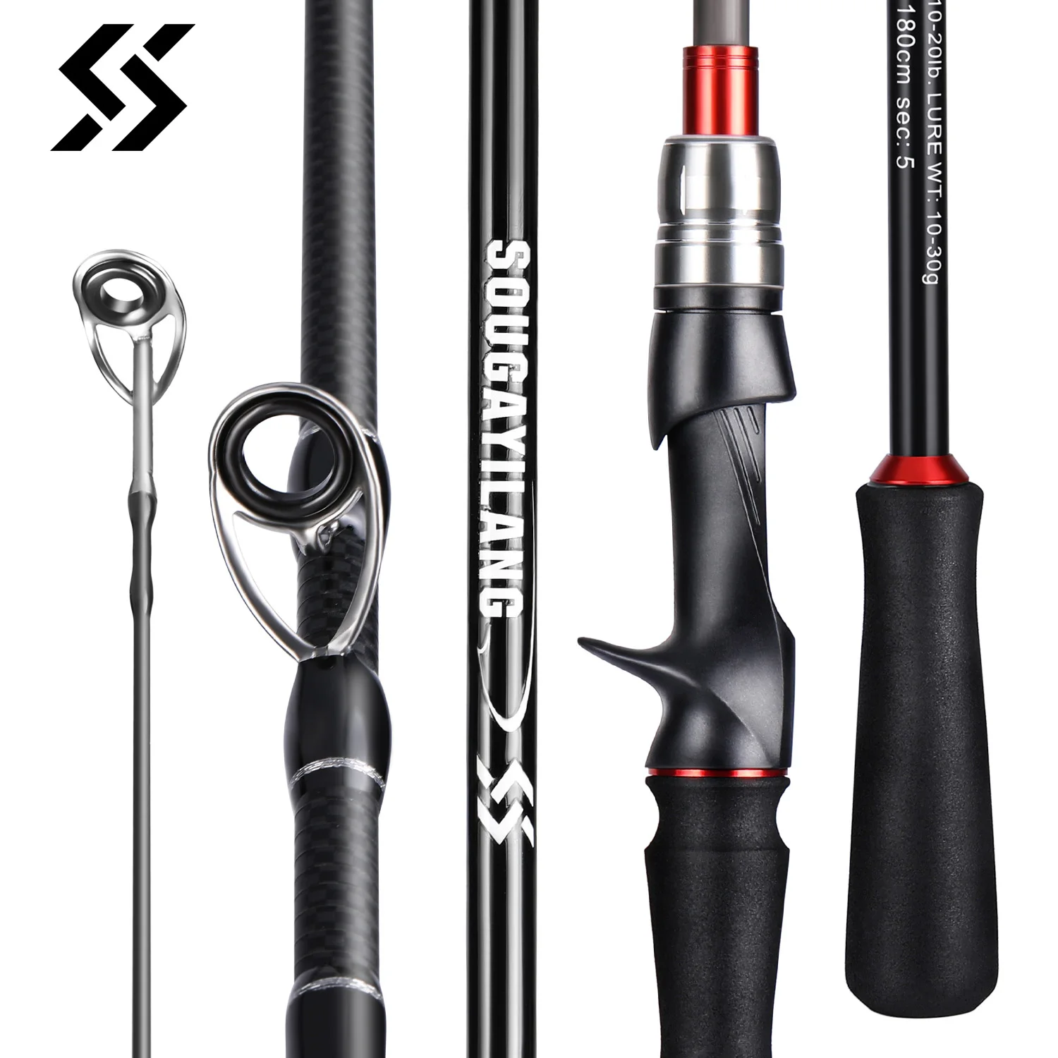 Sougayilang Lure Fishing Rod 1 - Fishing Rod Surf ulasan dan harga