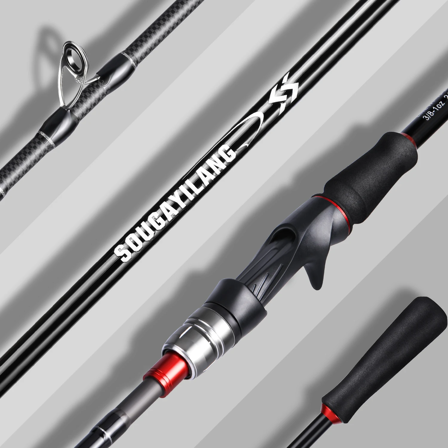 Sougayilang Lure Fishing Rod 1 - Fishing Rod Surf ulasan dan harga