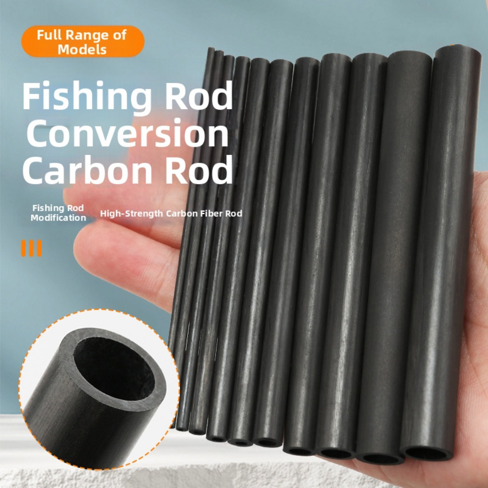 10cm Black Hollow Carbon Fiber - Fishing Rod Tip Replacement ulasan dan harga
