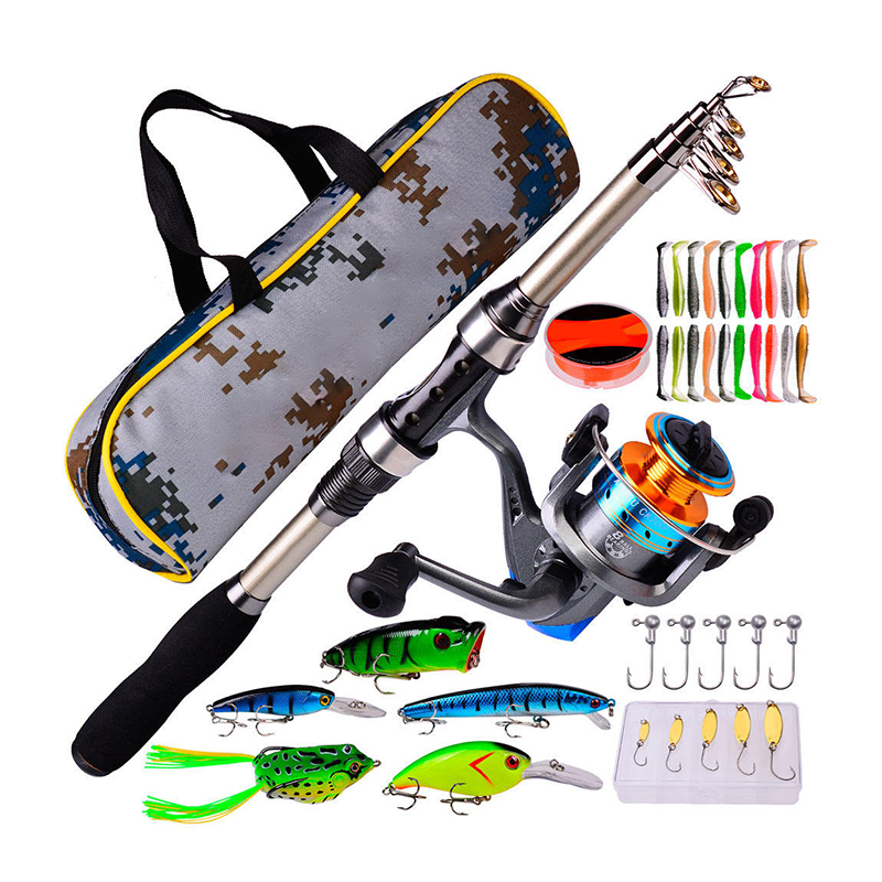 Fishing Rod and Reel Combo Car - Fishing Rod Telescopic ulasan dan harga