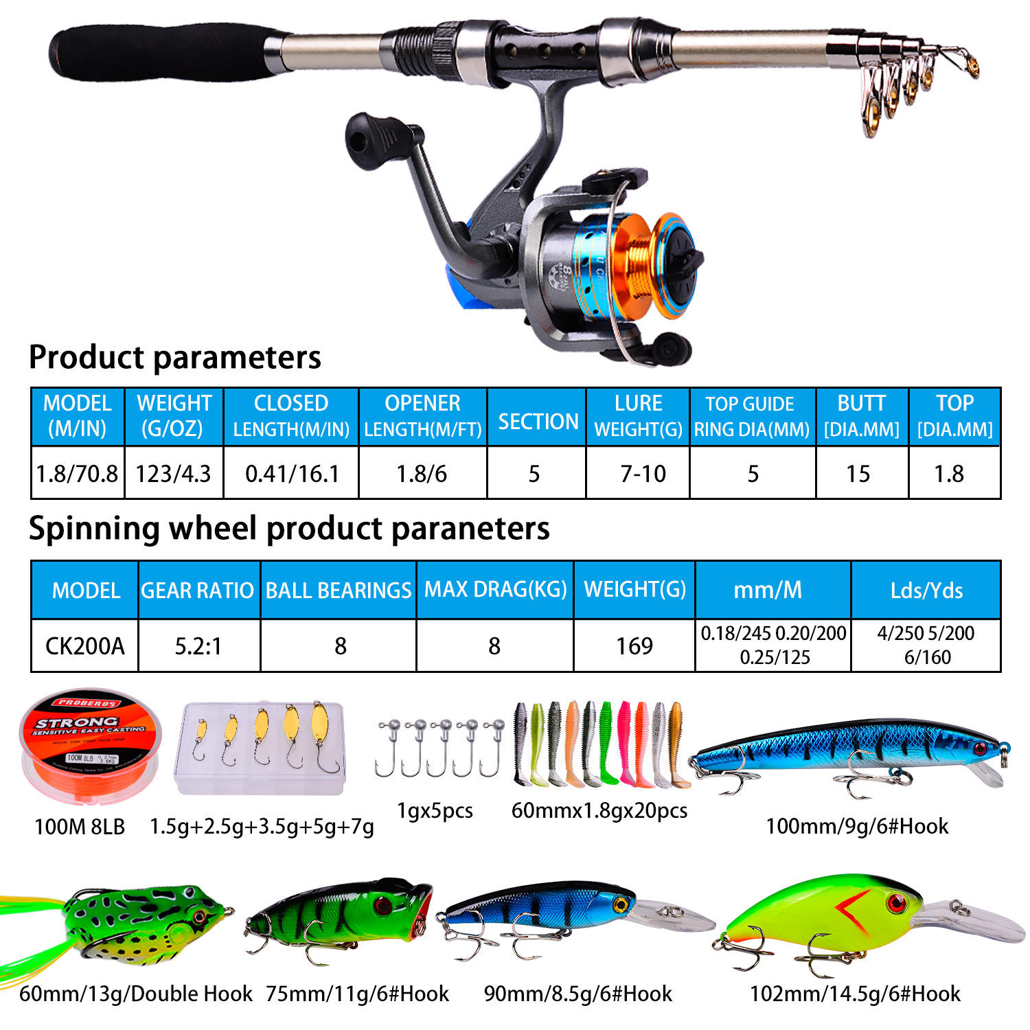 Fishing Rod and Reel Combo Car - Fishing Rod Telescopic ulasan dan harga
