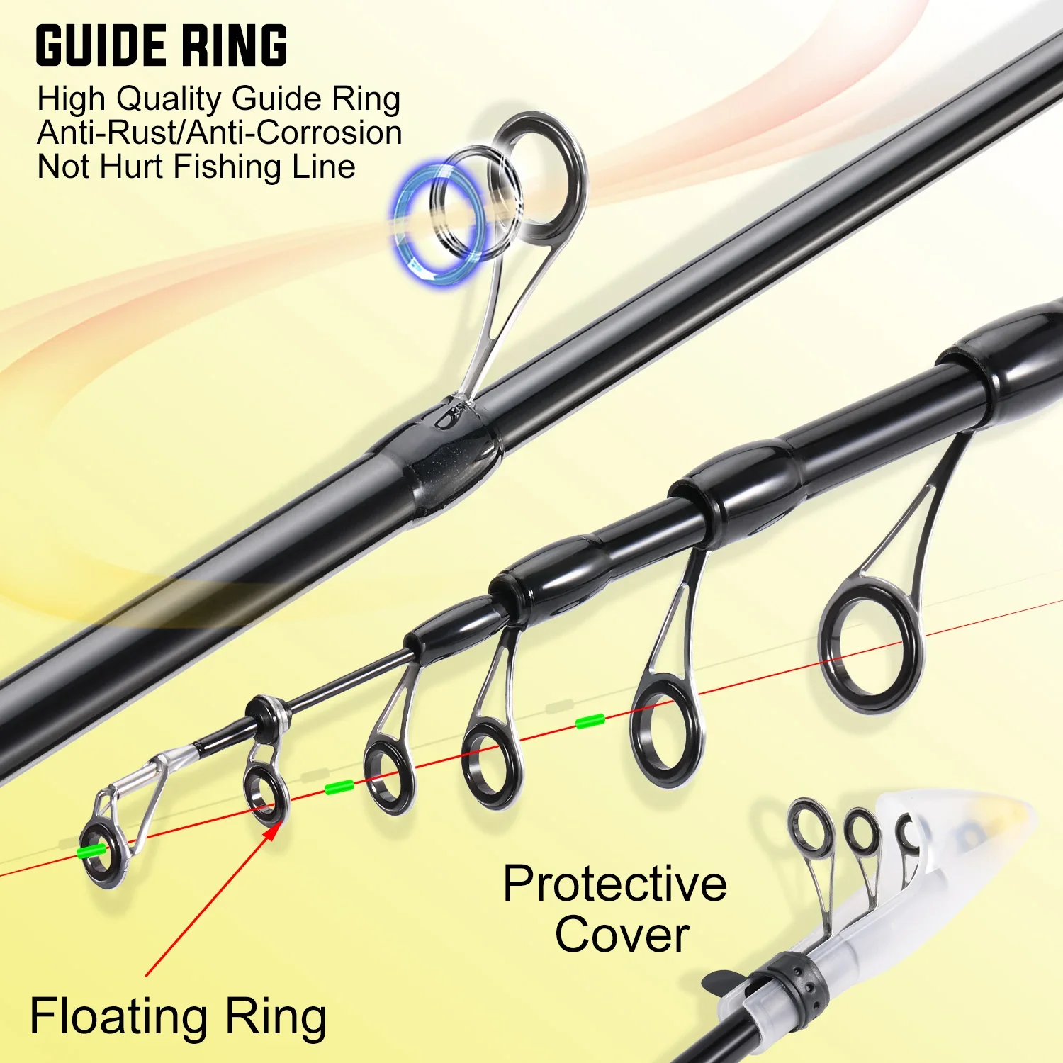 Sougayilang Telescopic Fishing - Fishing Rod Surf ulasan dan harga