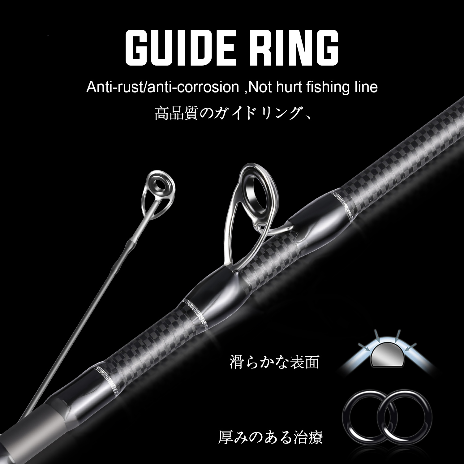 Sougayilang 5/6 Section Spinni - Fishing Rod Surf ulasan dan harga