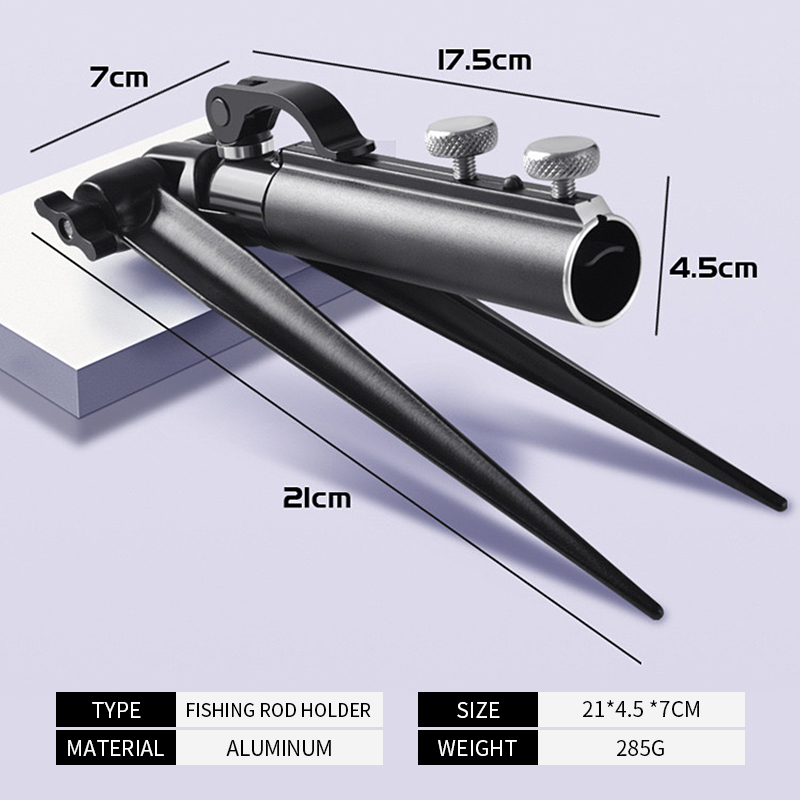 Shawto Aluminum Alloy Universa - Fishing Rod Rack ulasan dan harga
