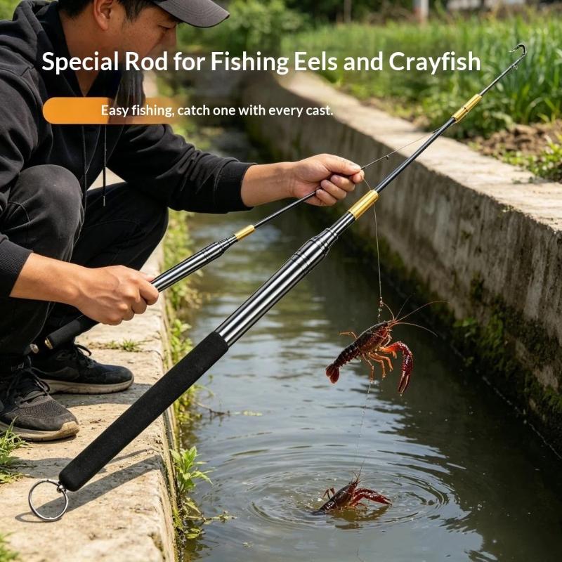 Telescopic Eel Fishing Hook 36 - Fishing Rod Telescopic ulasan dan harga