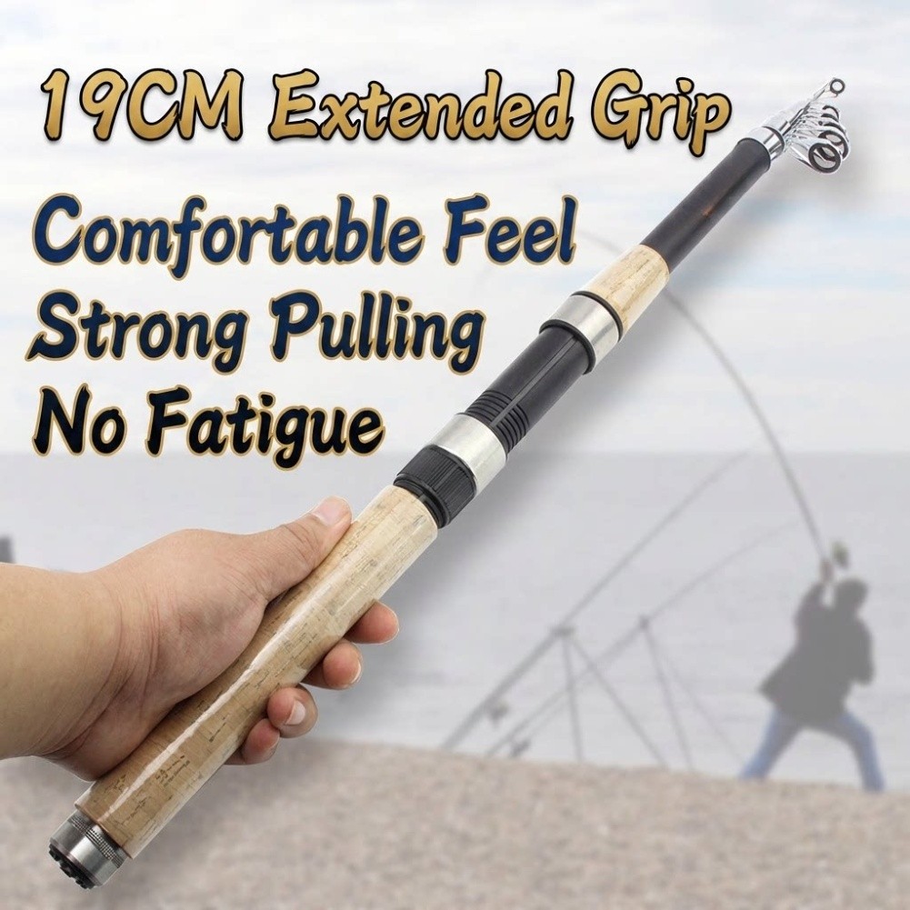 Telescopic Fiberglass Fishing  - Fishing Rod Boat ulasan dan harga